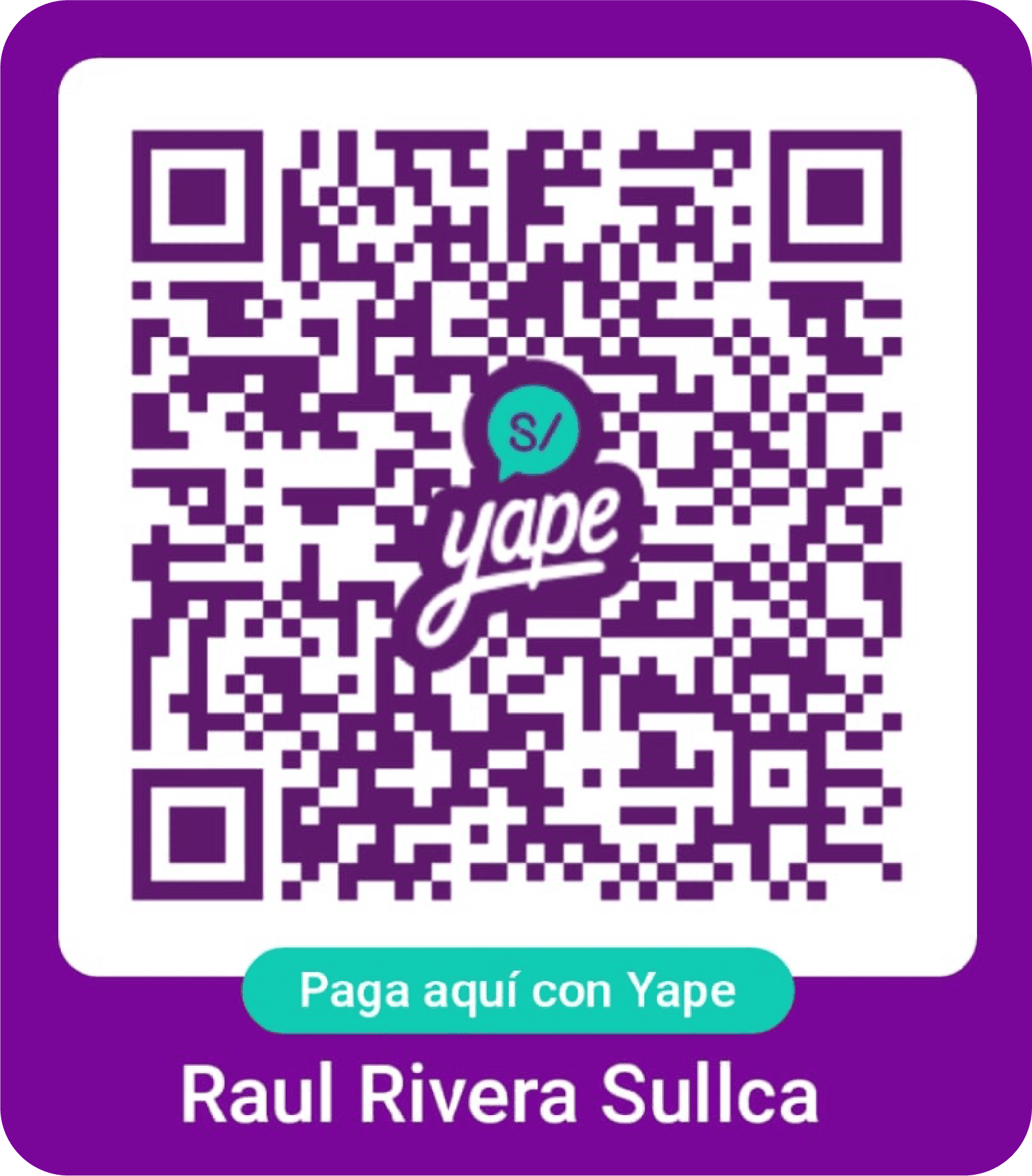 Código QR Yape
